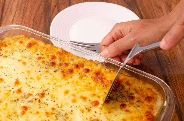 ‘Creamy, cheesy’: How to make a hash brown lasagne